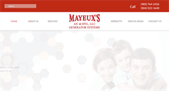 Desktop Screenshot of mayeuxac.com